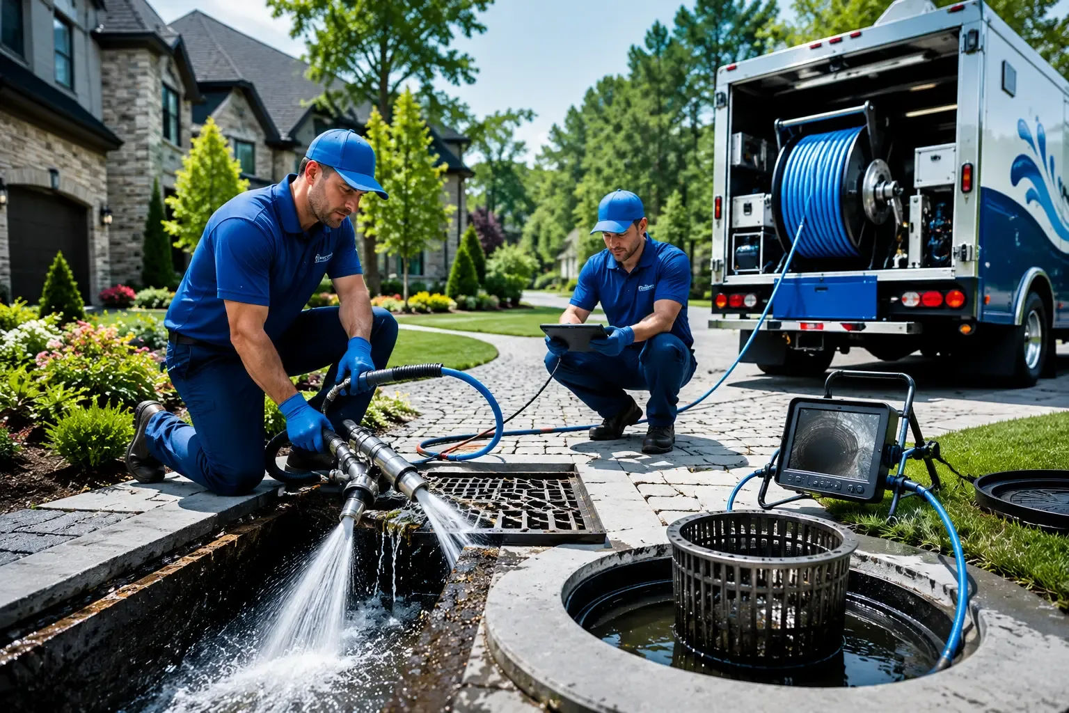 Local outdoor drain cleaning professionals in Ezel, KY